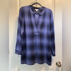 JJILL Plaid Tunic | Oh So Soft! | Small